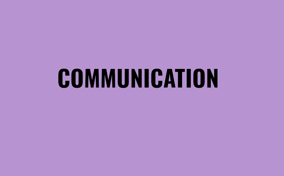 Communication and PR